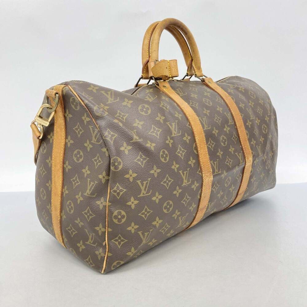 LOUIS VUITTON Brown Monogram Boston Bag - Picture 2 of 12
